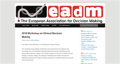 Desktop Screenshot of eadm.eu